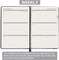 2025-2026 Planner - Academic Planner 2025-2026, 12-Months 25-26 Planners Weekly and Monthly, Jul. 2025 - Jun. 2026, 5.75" x 8.25", Saffiano Leather with Thick Paper, Back Pocket with 40 Notes Pages